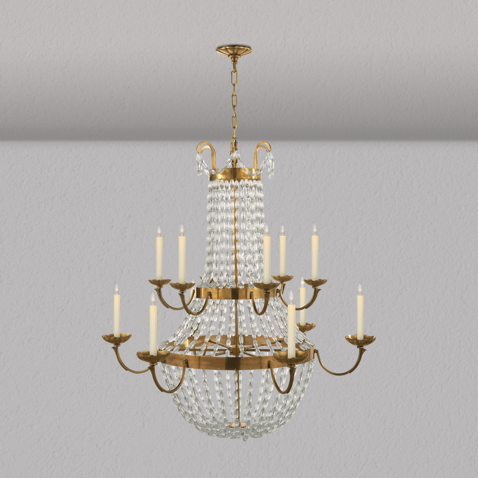 Flear Market Grande Chandelier 39''