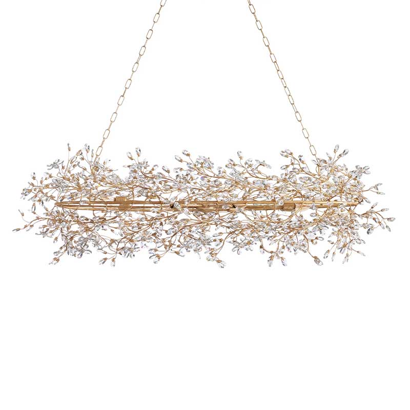 Denise Fiore Oval Chandelier 62", 74"