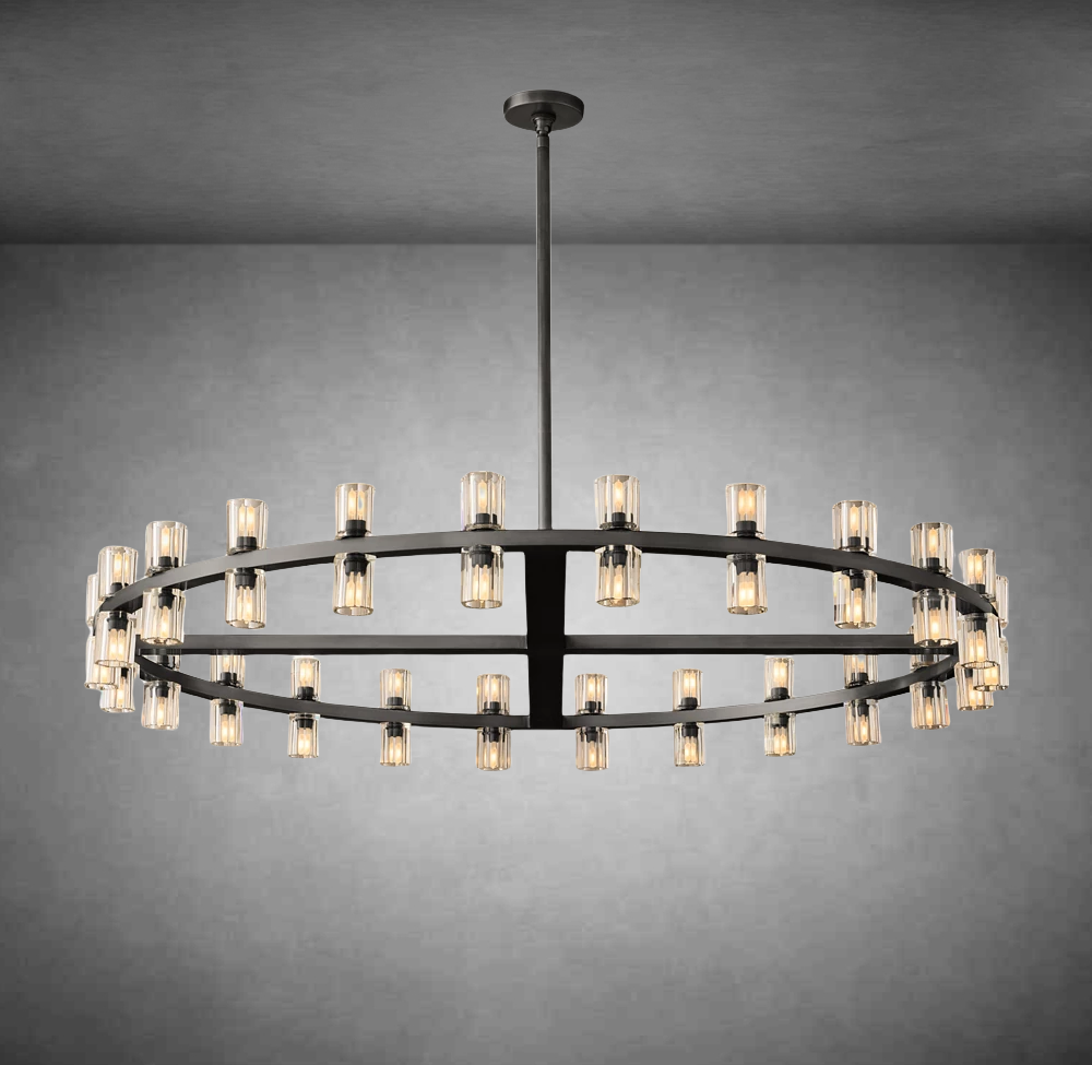 Aeabally Wine-glass Round Chandelier 48"