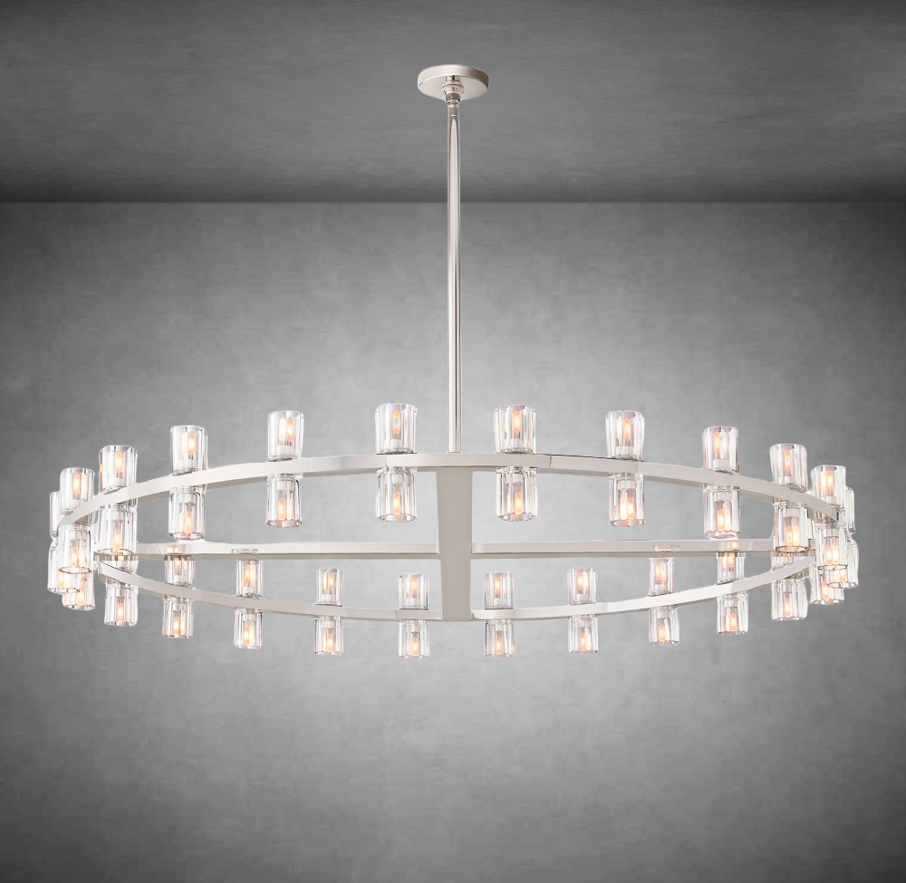 Aeabally Wine-glass Round Chandelier 48"