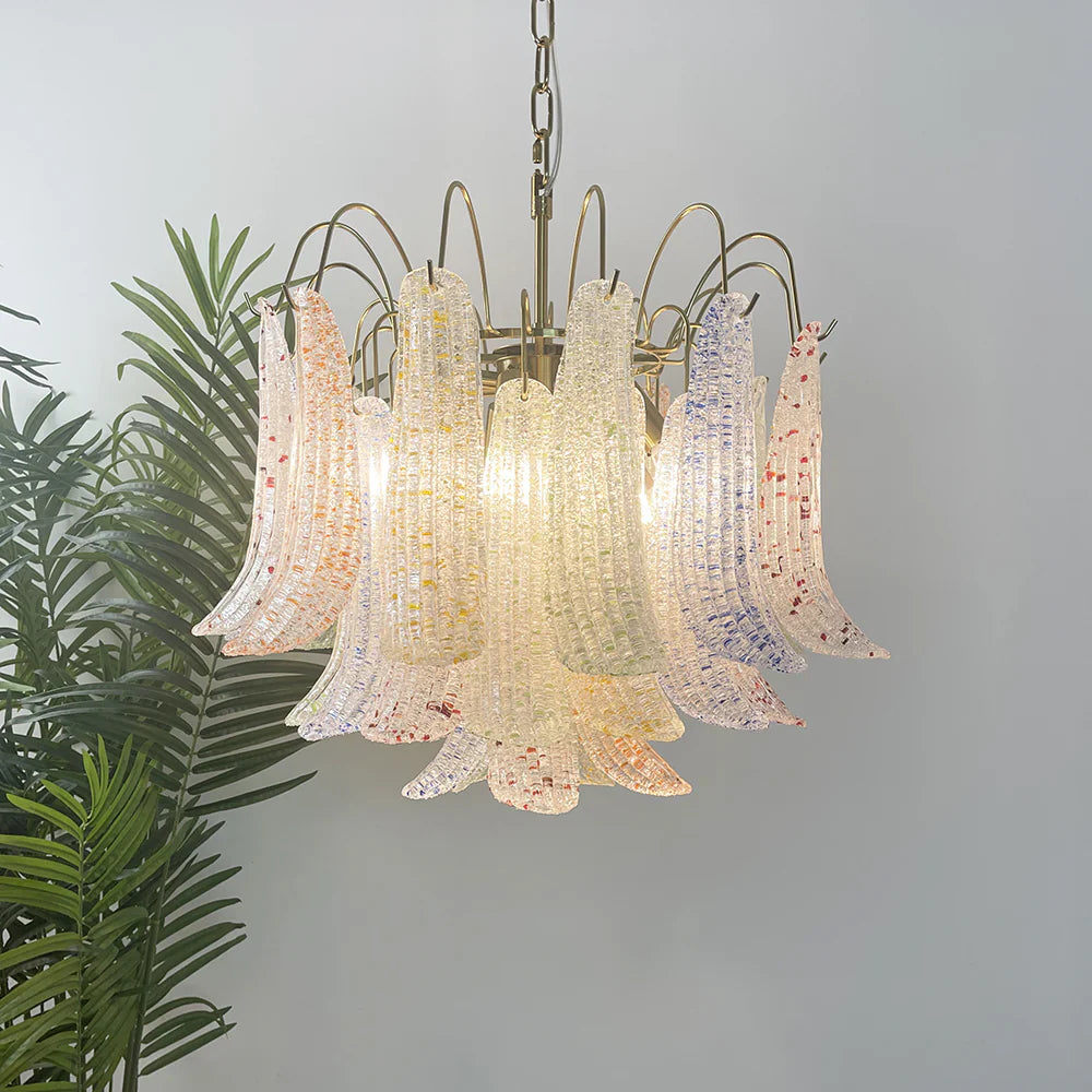 Colorful Murano Glass Chandelier