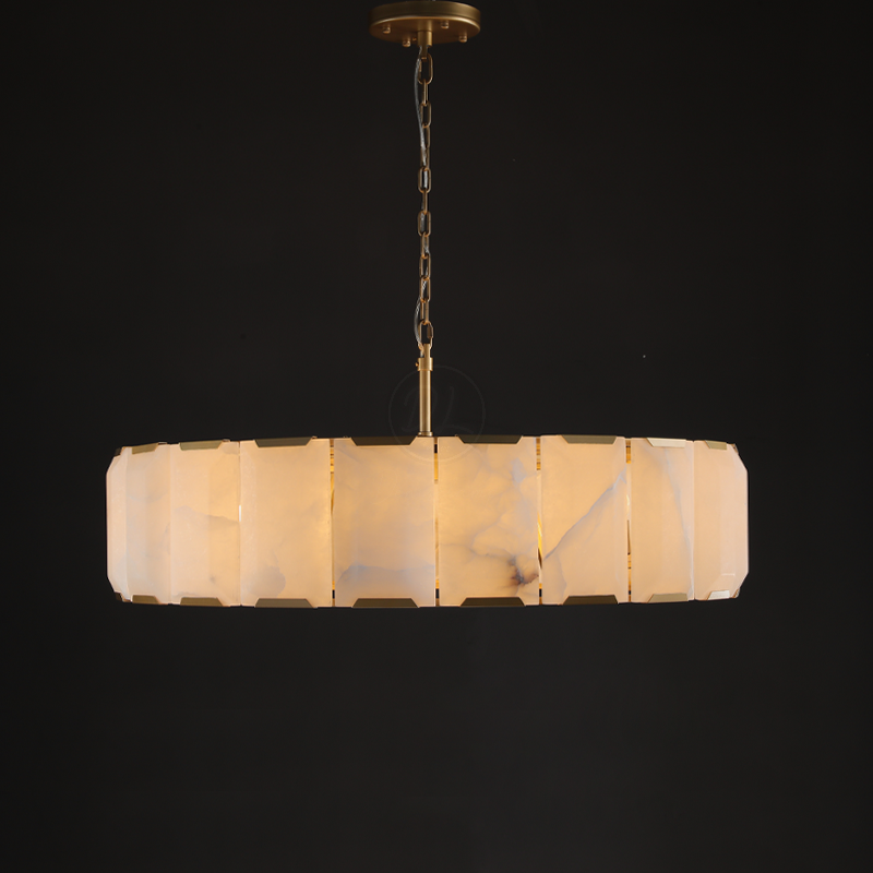 Verdant Calcite Round Chandelier 19"/31"/43"/60"