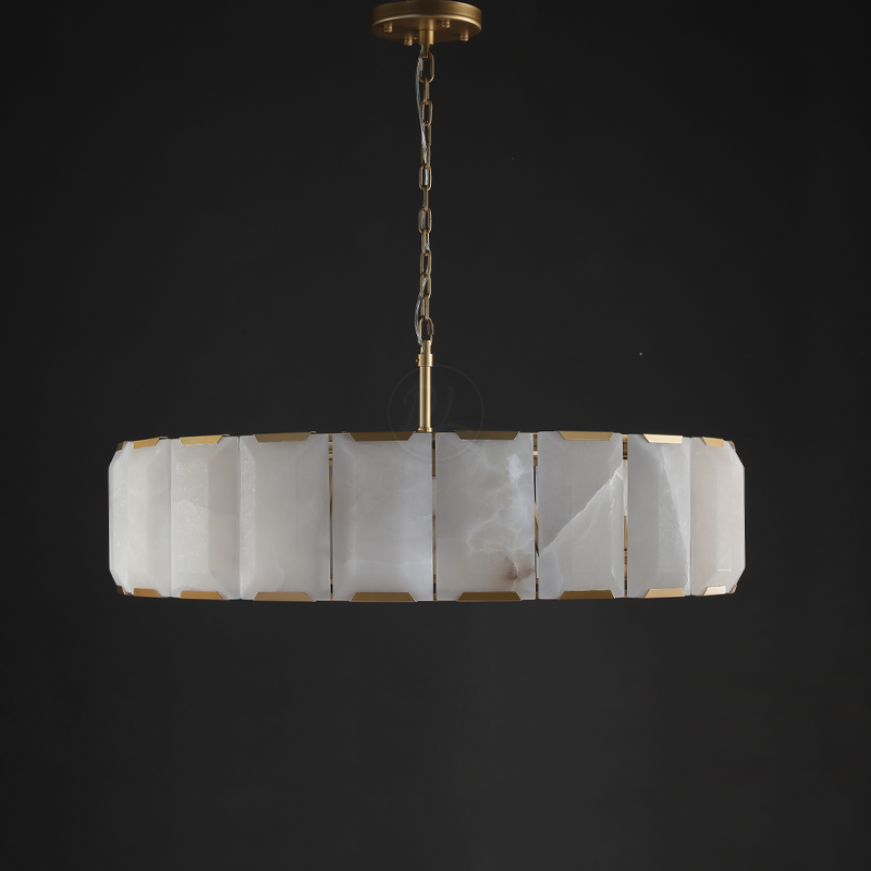 Verdant Calcite Round Chandelier 19"/31"/43"/60"