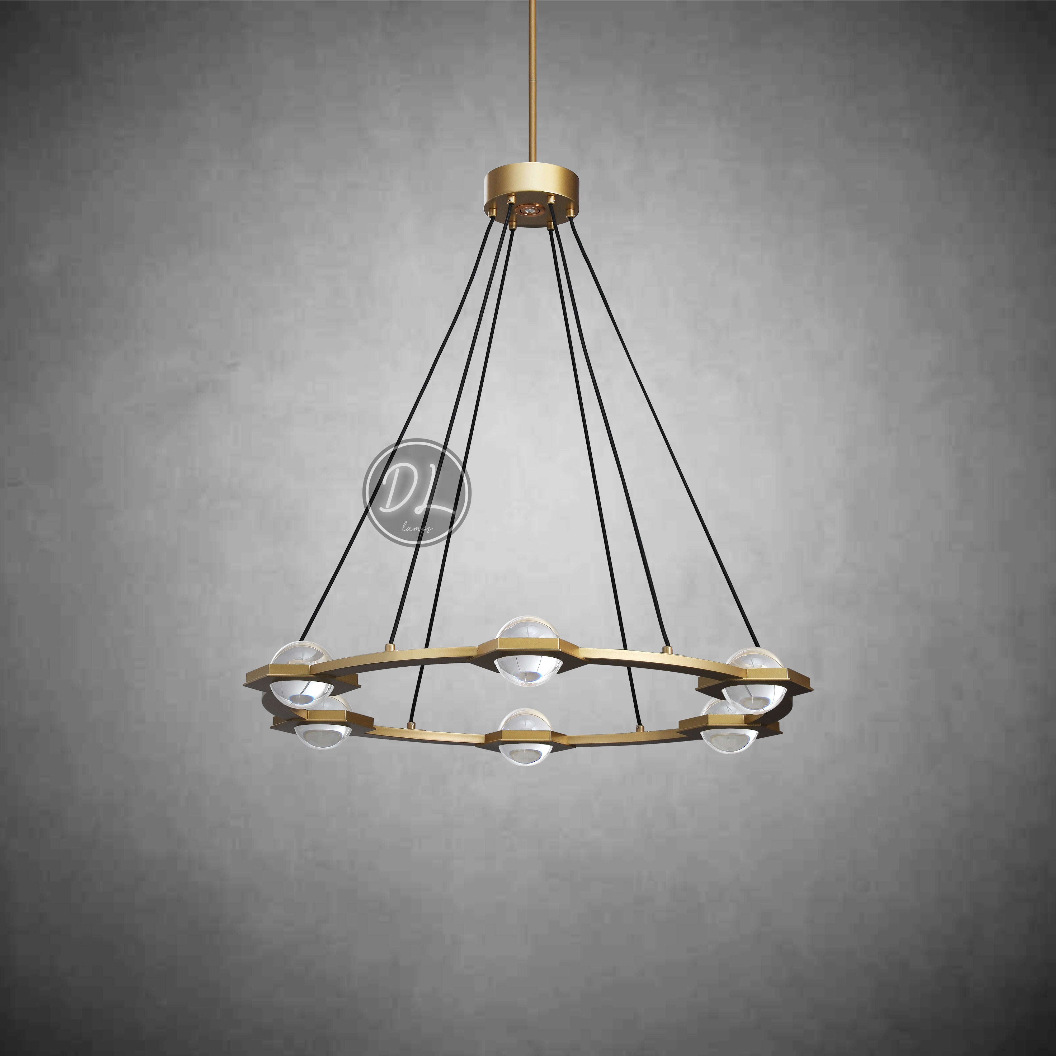 Nimbus- Splendid Star Design Round Chandelier 36"/48"/ 60"