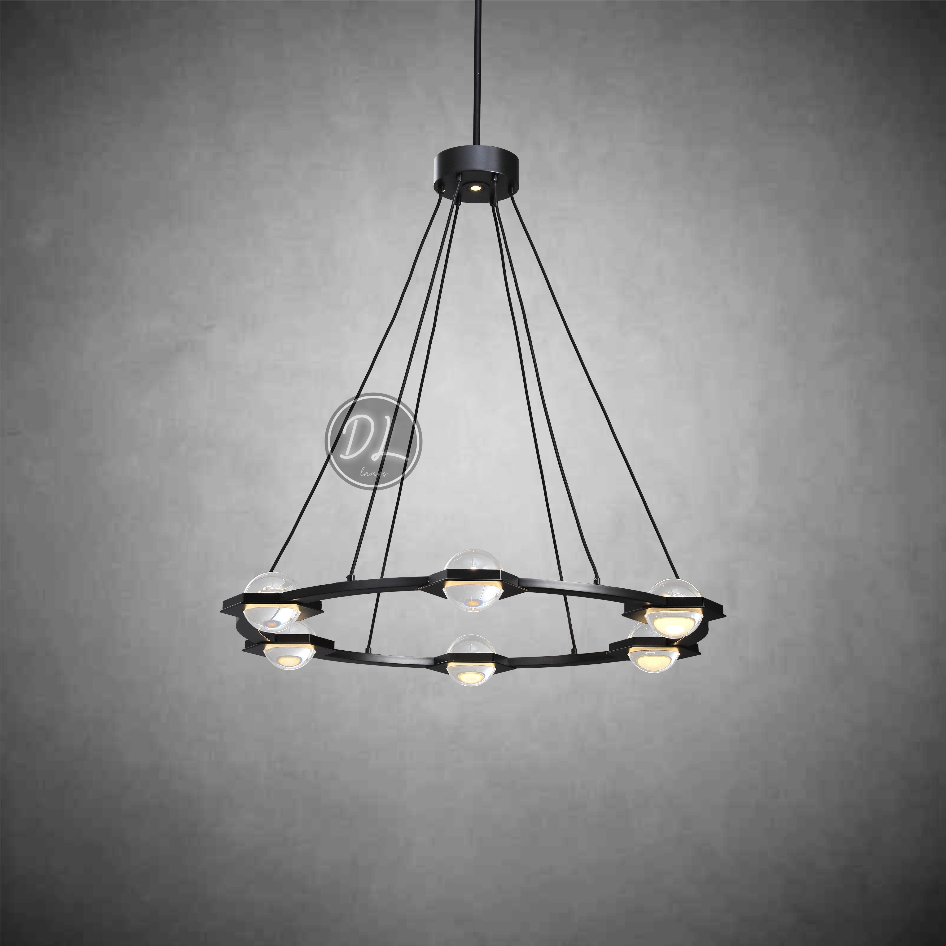 Nimbus- Splendid Star Design Round Chandelier 36"/48"/ 60"