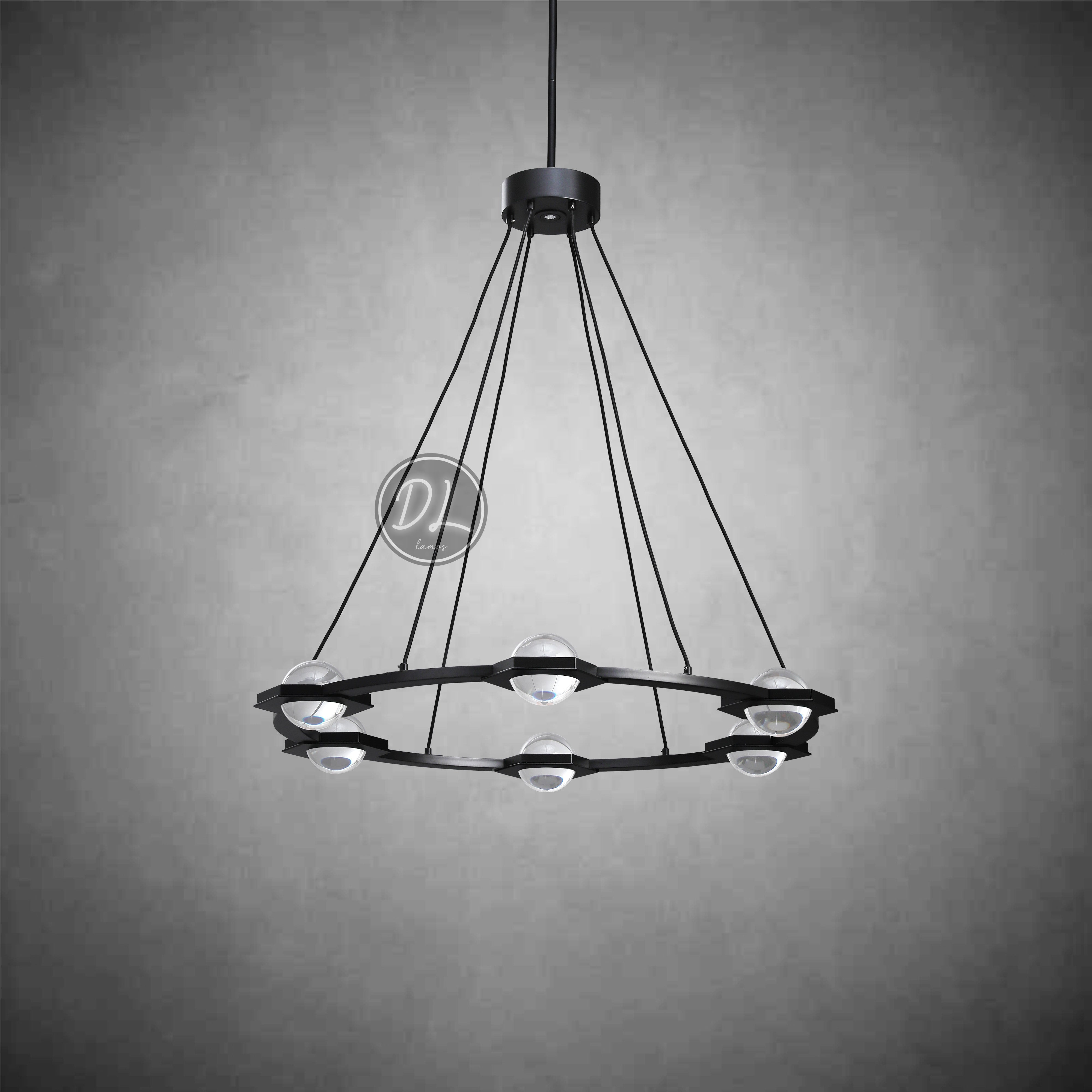 Nimbus- Splendid Star Design Round Chandelier 36"/48"/ 60"