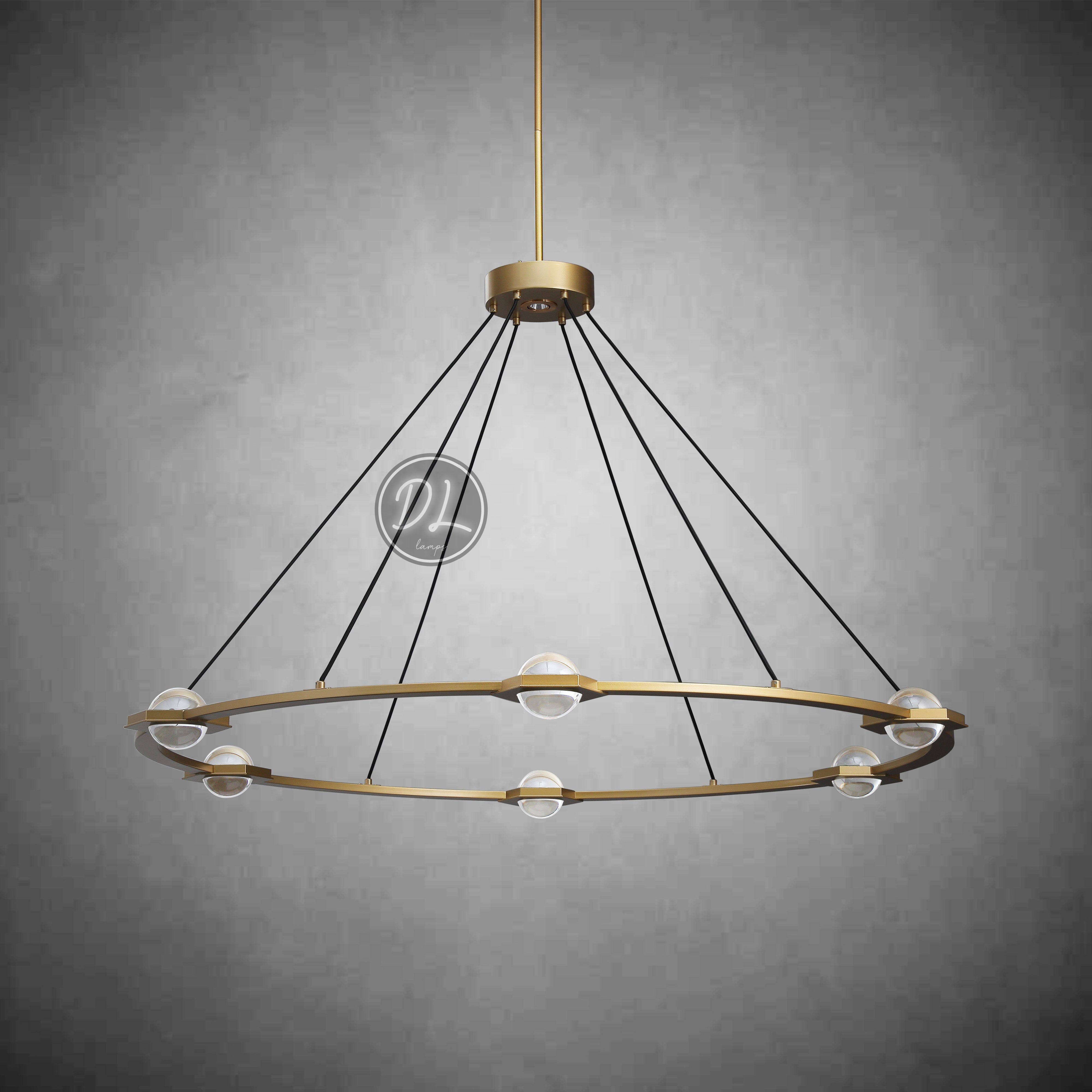 Nimbus- Splendid Star Design Round Chandelier 36"/48"/ 60"