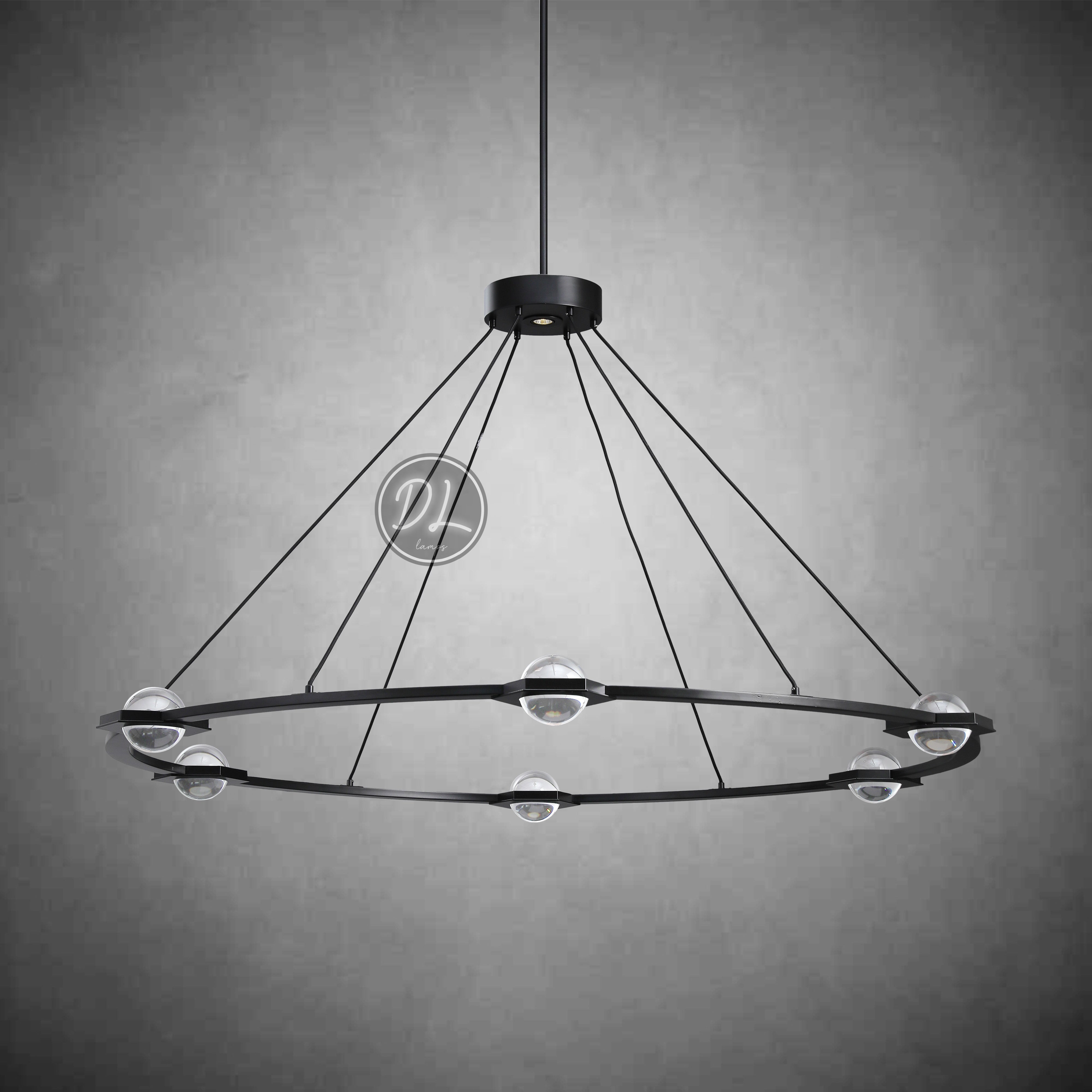 Nimbus- Splendid Star Design Round Chandelier 36"/48"/ 60"