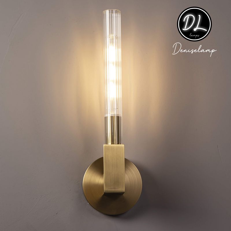 Elegance- Modern Gorgeous Flow Stripe Glass Industrial Wall Sconce