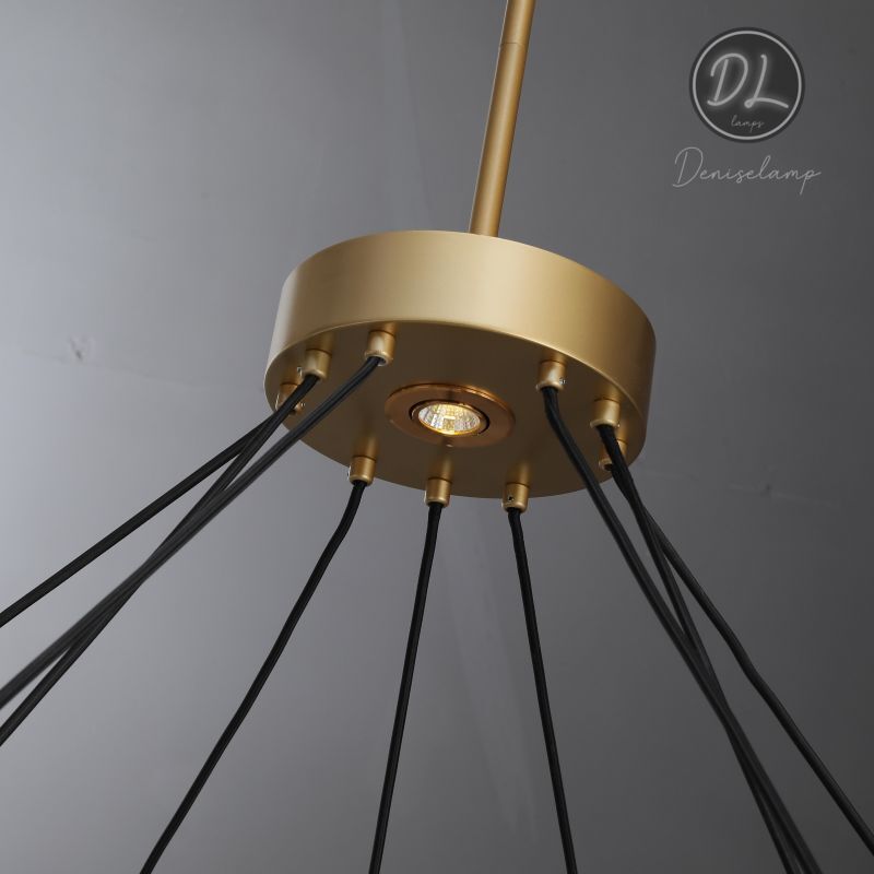 Nimbus- Splendid Star Design 2-Tier Round Chandelier 48"/ 60"
