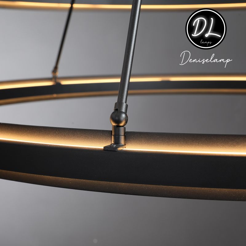 Radiant Vintage 2-Tier Round Chandelier 60"