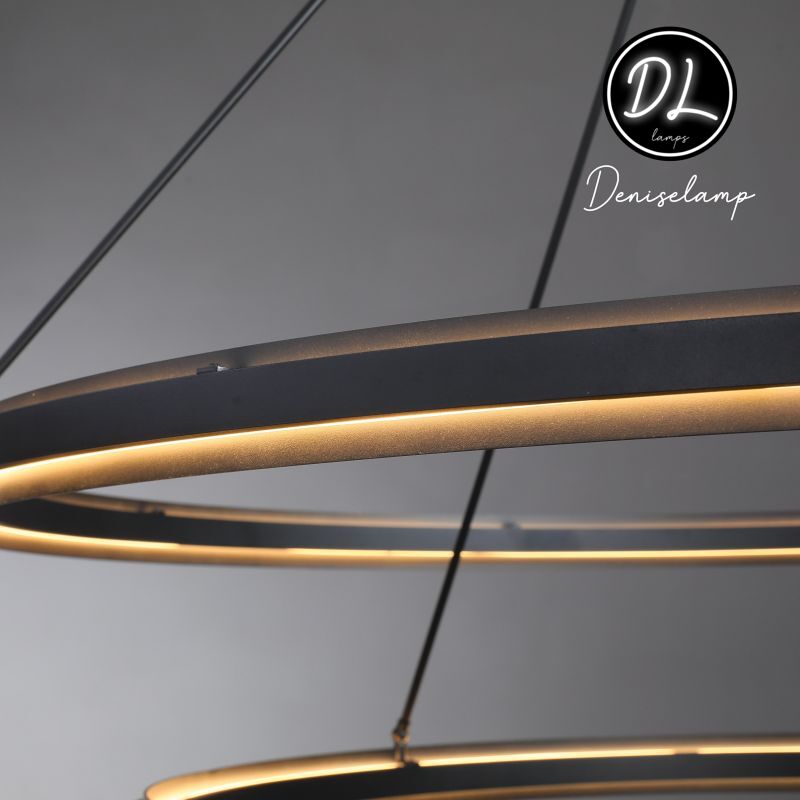 Radiant Vintage 2-Tier Round Chandelier 60"