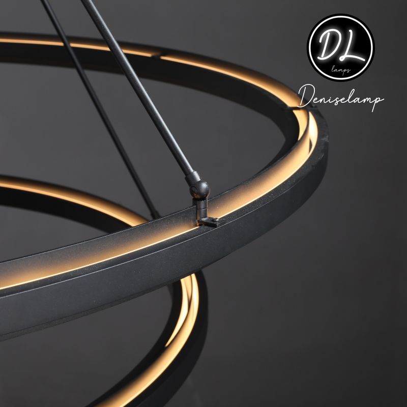 Radiant Vintage 2-Tier Round Chandelier 60"