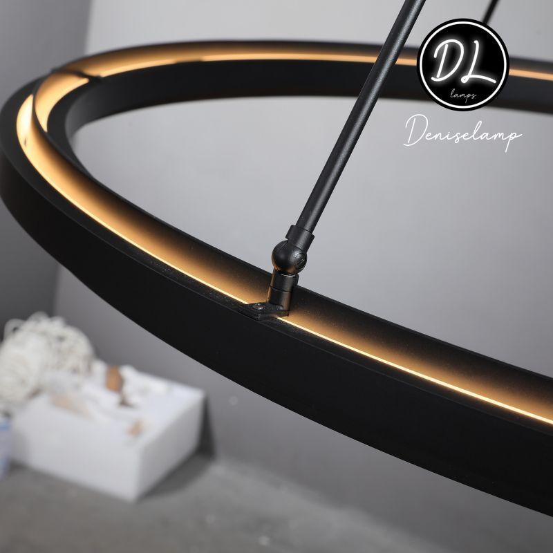 Radiant Vintage 2-Tier Round Chandelier 60"