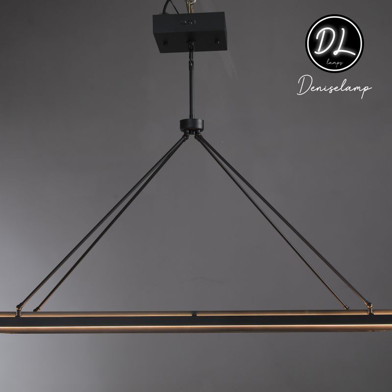 Radiant Rectangular Chandelier 50"/62"