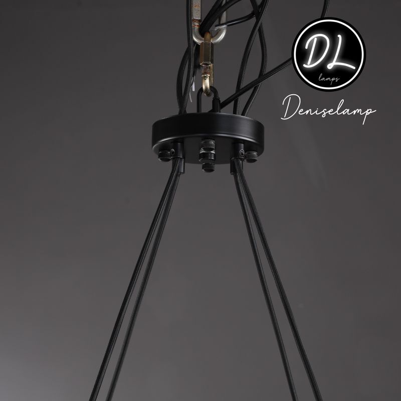 Willow Fashion design glass lampshade Round Chandelier 36"/48"/60"