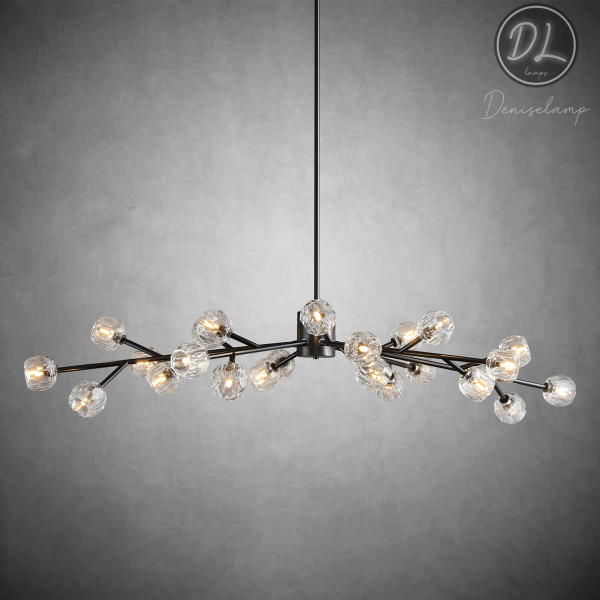 Dawn- Modern Design Niche Unique Hexagonal Crystal Chandelier