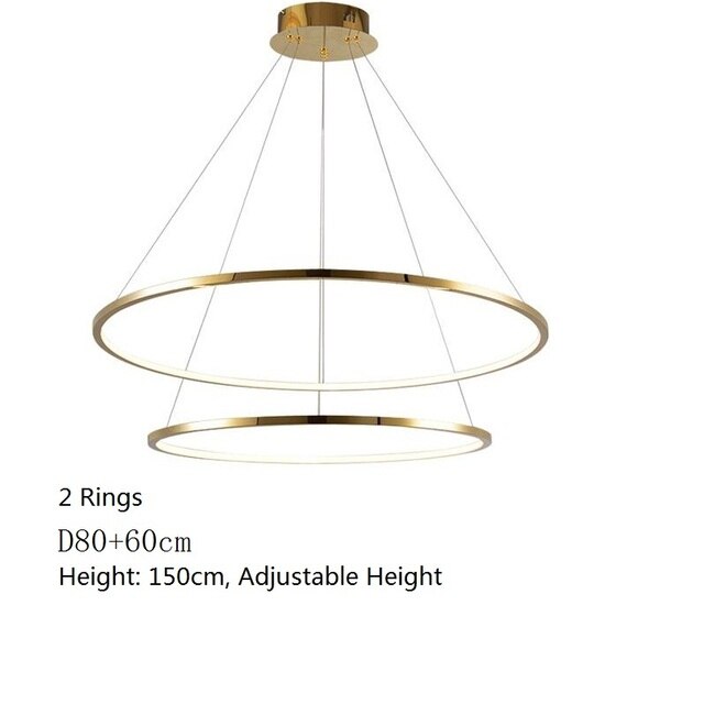 Orbit Ring LED Chandelier