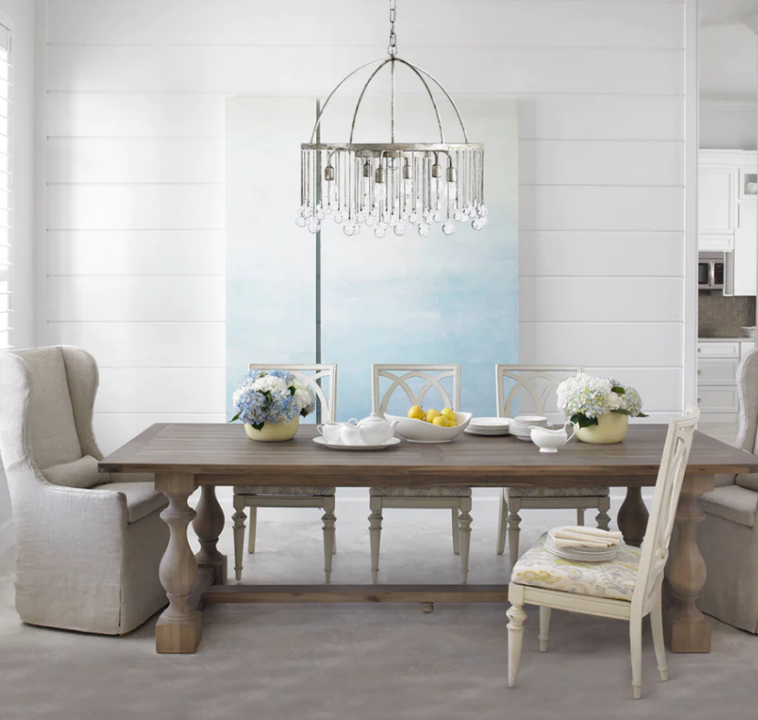 Aubrey Crystal Ball 2 Tier Chandelier