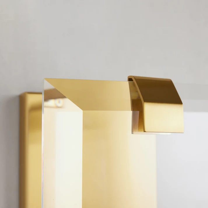 Amaya Designer Glass Crystal and Metal Wall Sconce Light