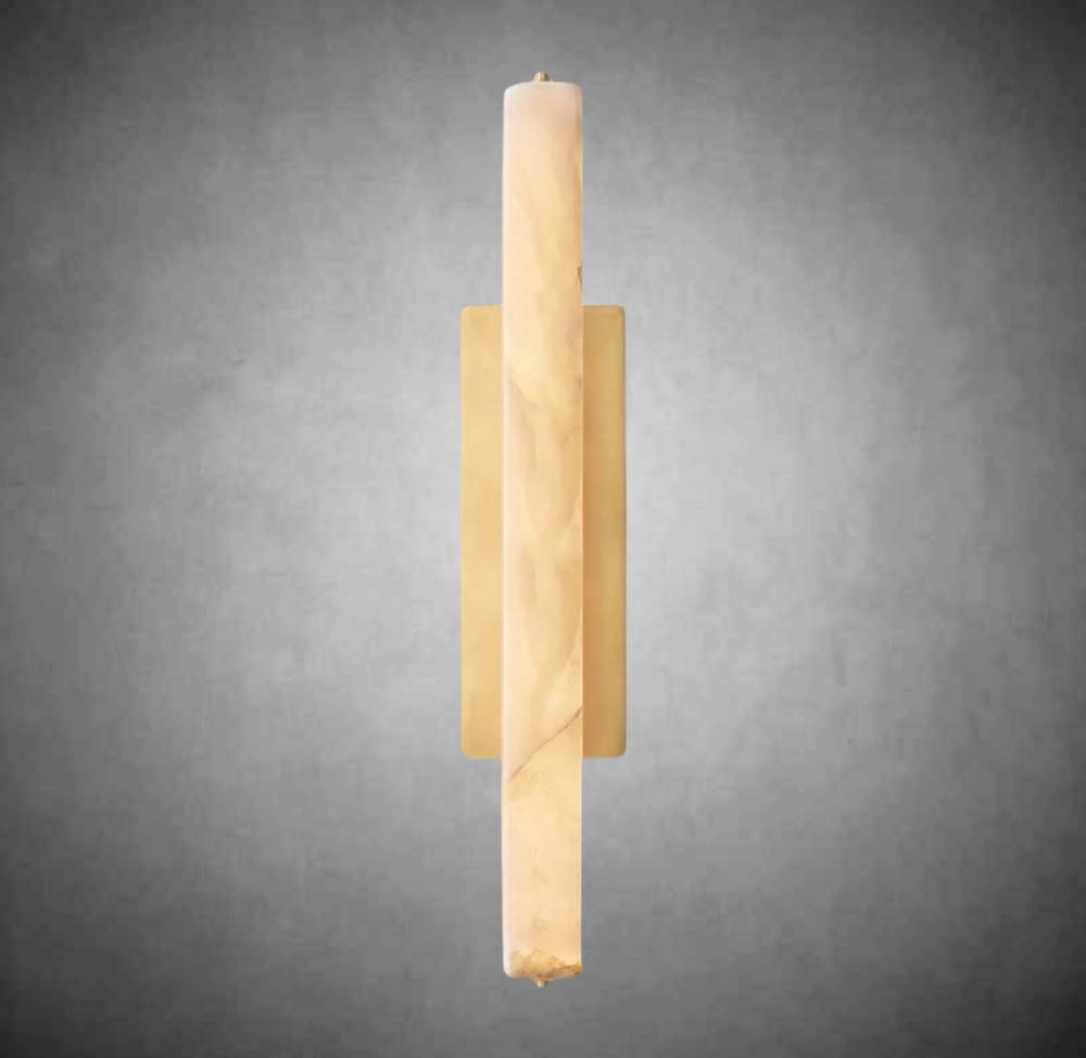 Aurivox Alabaster Single Sconce