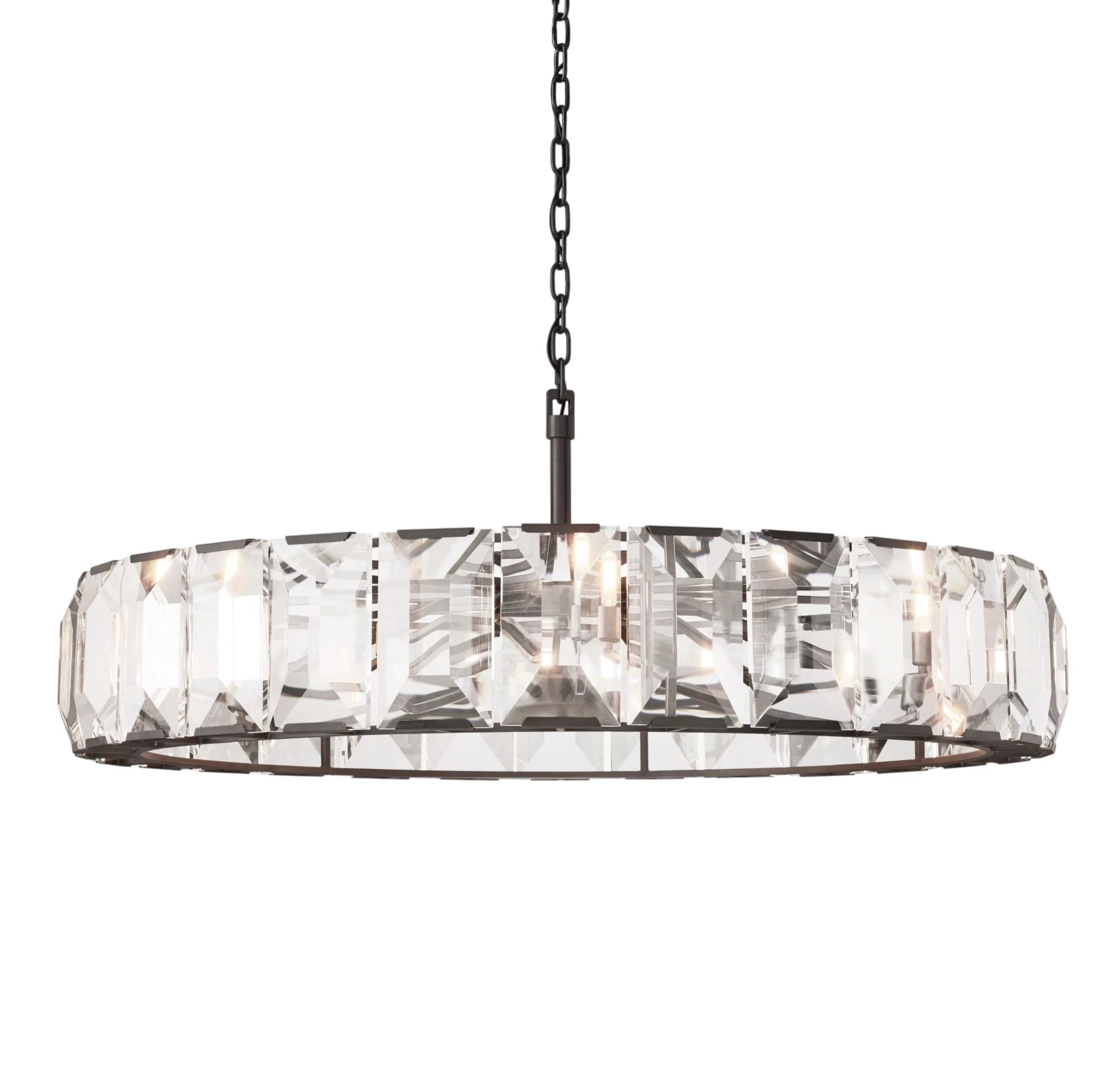 Denise Harlow Crystal Round Chandelier for livingroom and kitchen