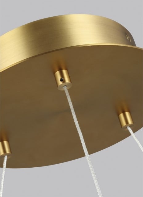 Grace Brass and Wood Chandelier 24" 30'' 36'' 48" 65''D