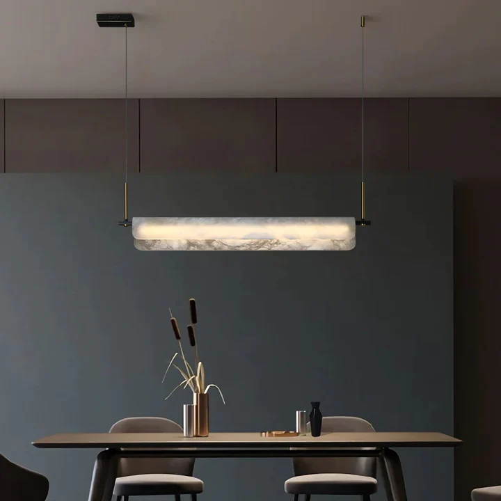 Culoud Alabaster Linear Chandelier