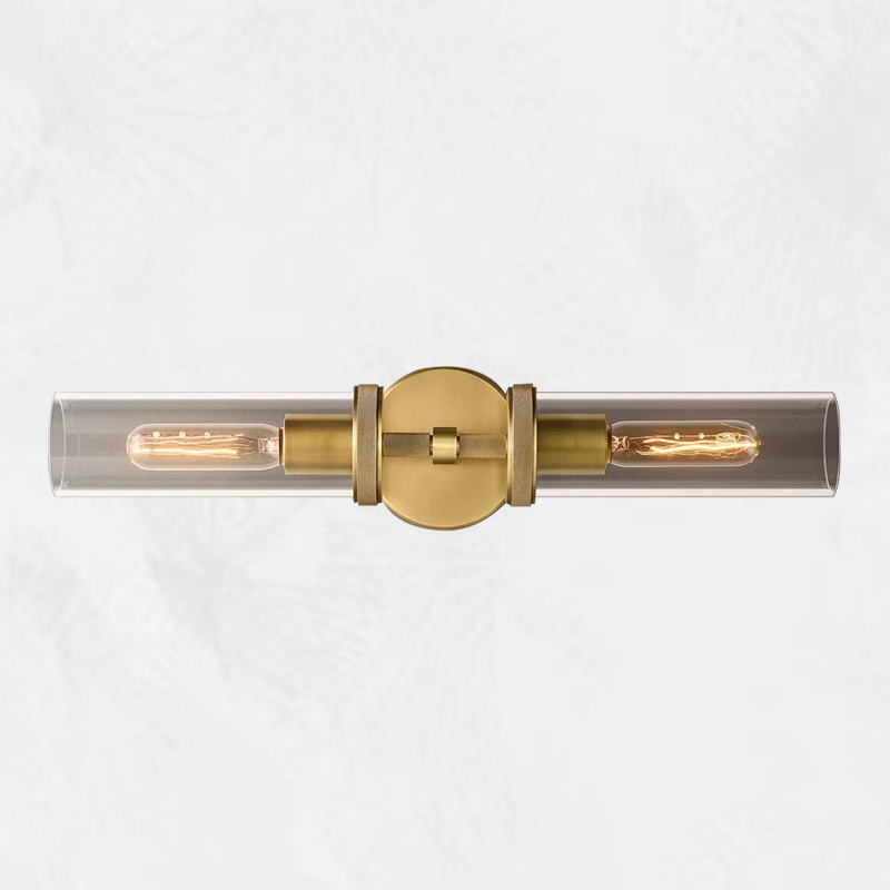 Lambo Knurled Linear Sconce for living room and bedroom