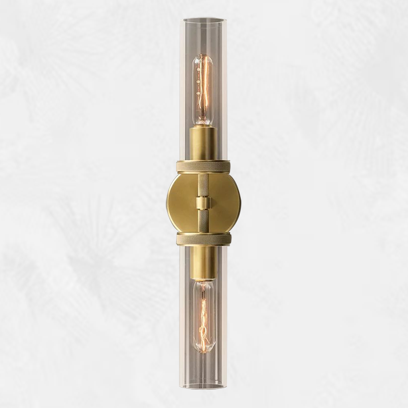 Lambo Knurled Linear Sconce for living room and bedroom