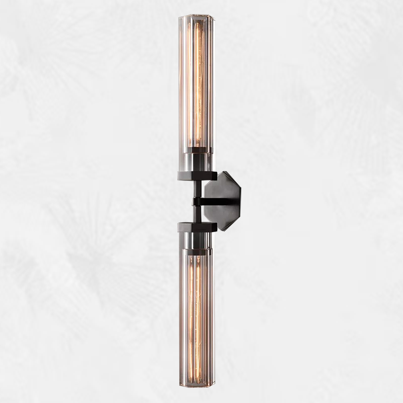 Lambo Knurled Grand Linear Wall Sconce for livingroom and bedroom