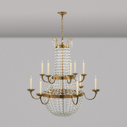 Flear Market Grande Chandelier 39''