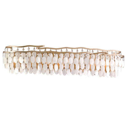 Dolcy Shell With Crystal Vanity Light
