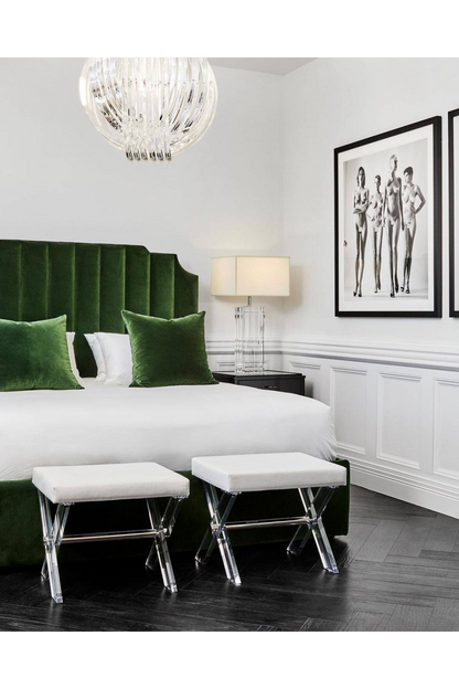 Lucite Loop Chandelier | Eichholtz Marco Polo S | OROA TRADE