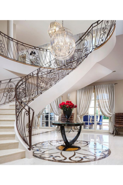 Lucite Loop Chandelier | Eichholtz Marco Polo S | OROA TRADE