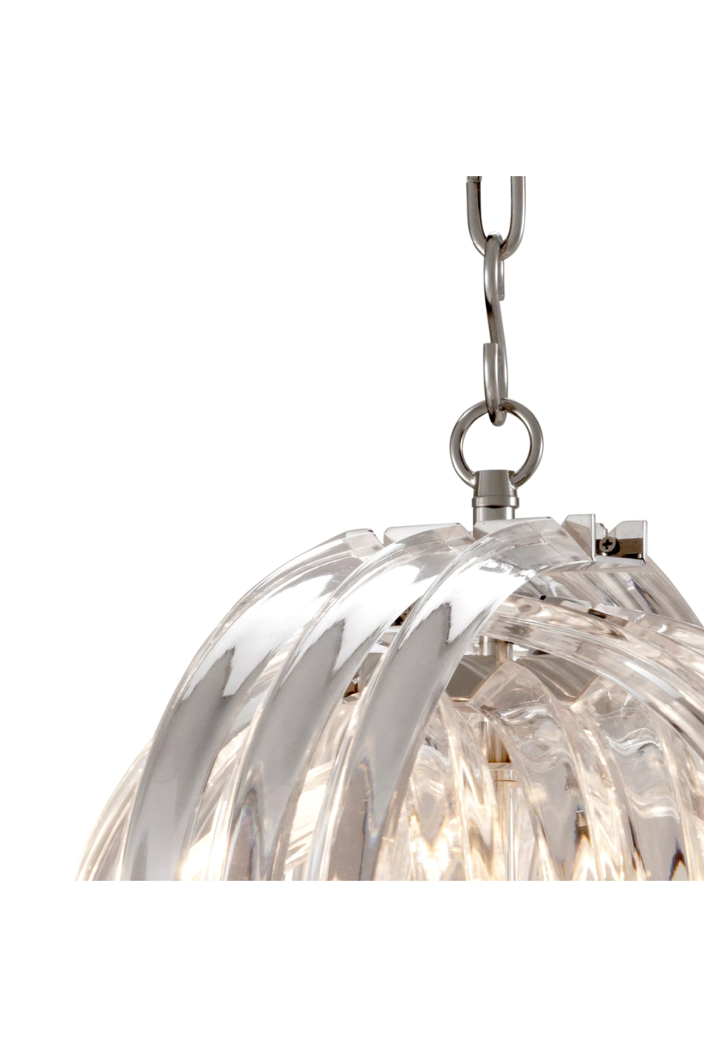 Lucite Loop Chandelier | Eichholtz Marco Polo S | OROA TRADE