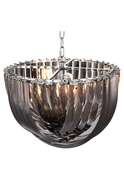Lucite Loop Chandelier | Eichholtz Murano | OROA TRADE