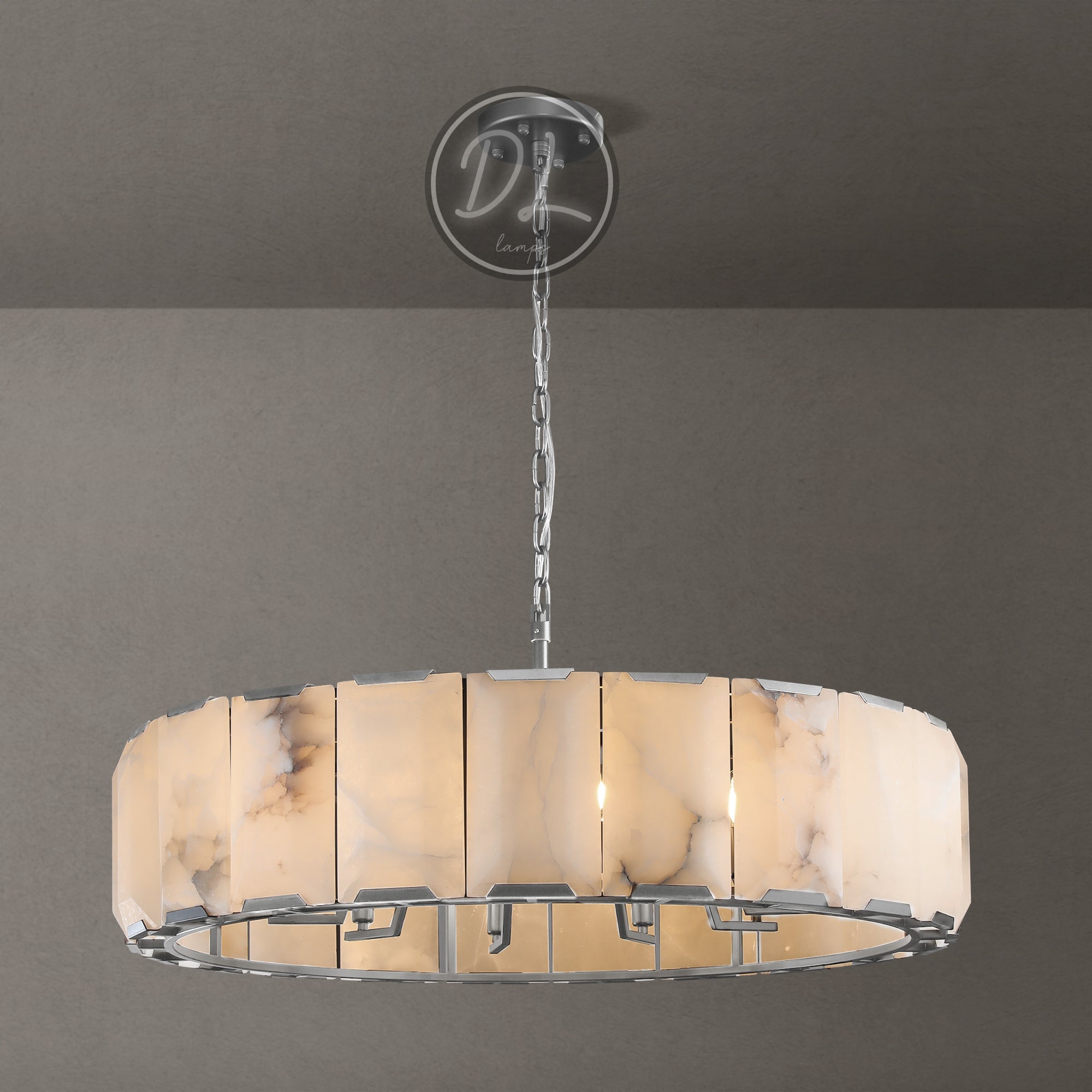 Verdant Calcite Round Chandelier 19"/31"/43"/60"