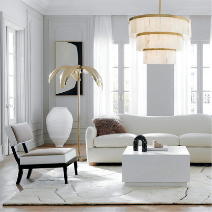 Windham Alabaster 3 Tier Chandelier
