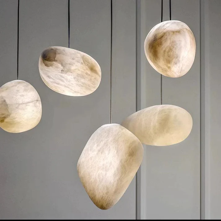 Culoud Alabaster Natural Stone Pendant