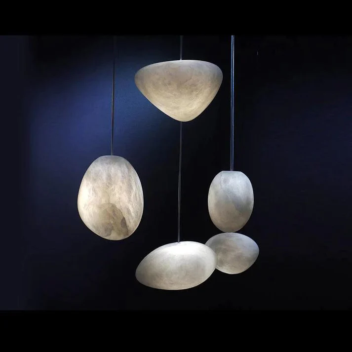 Culoud Alabaster Natural Stone Pendant