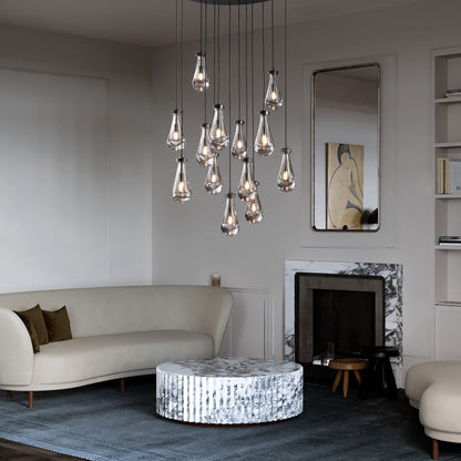 Seaward Raindrop Modern Exquisite Glass round chandelier 18"/36"/47"/60"