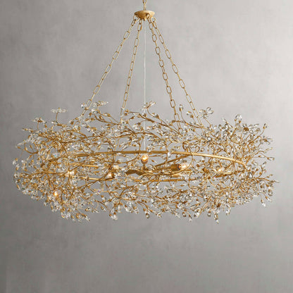 Denise Fiore Crown Chandelier