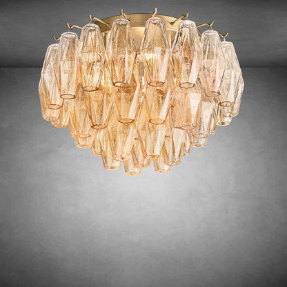Chiarita Glass Flushmount