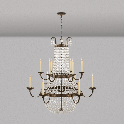 Flear Market Grande Chandelier 39''