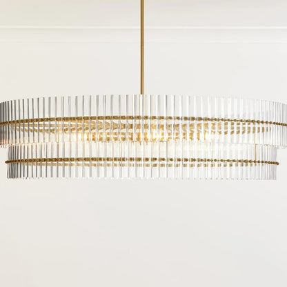 Mall Crystal Round Chandelier