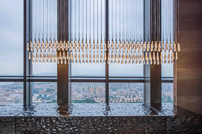 Solitaire Linear Chandelier