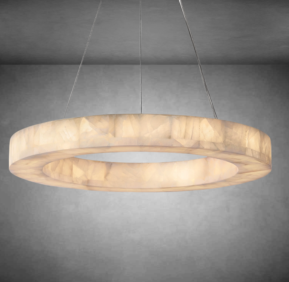 Hanner Round Chandelier 31"