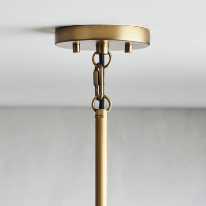 Andreas Modern Glass Island Pendant Light
