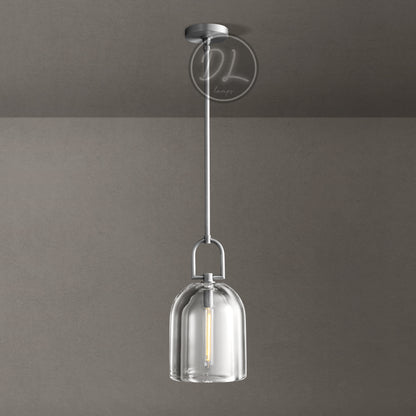 MechFriction Upscale Modern Cloche Pendant Light 5"D,8"D,10"D